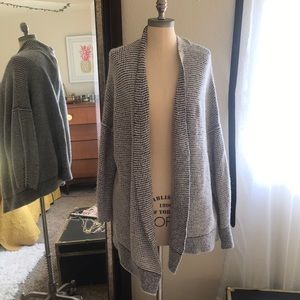 Anthropologie Sleeping on Snow Oversized Cardigan